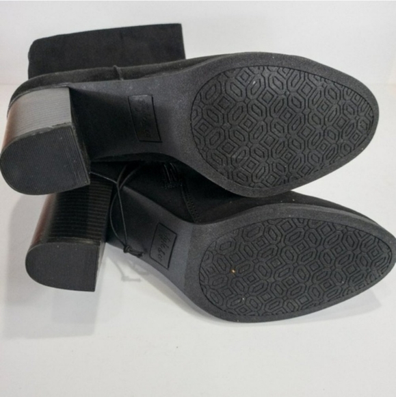 Style & Co Saraa Slouch Mid-Shaft Boots Black 11 - Picture 4 of 10